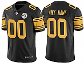 Customized Men & Women & Youth Nike Steelers Black Rush Limited Jersey,baseball caps,new era cap wholesale,wholesale hats